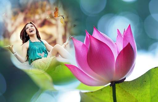 Lotus Photo Frame screenshot 5