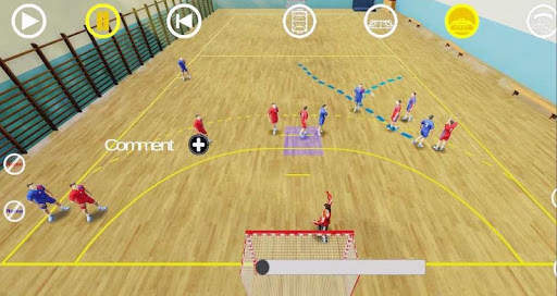 Handball 3D Tactic screenshot 1