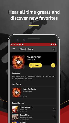 Rock Radio screenshot 2