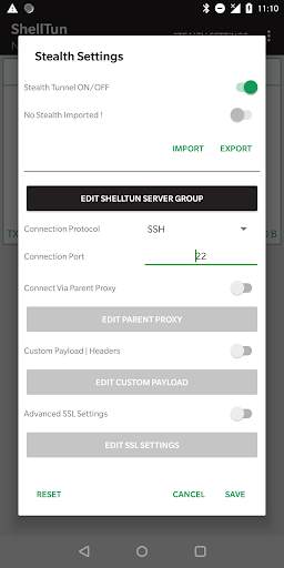 ShellTun - SSH VPN screenshot 3