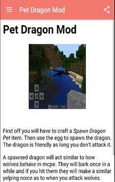 Dragon MOD For MCPE.  screenshot 3