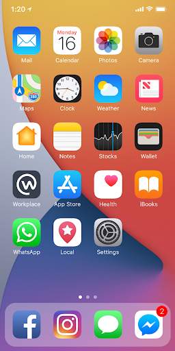 IPhone Launcher screenshot 1
