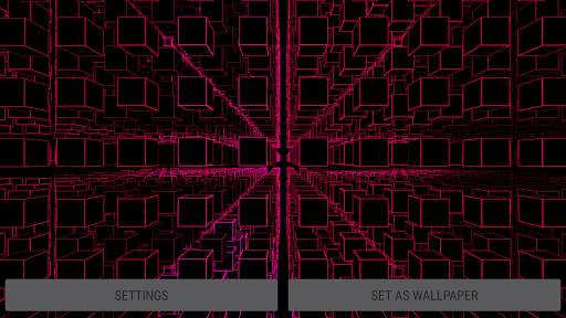 Infinity Parallax Cubes 2 3D Live Wallpaper screenshot 21