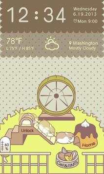 Hamster GO Locker Theme screenshot 3
