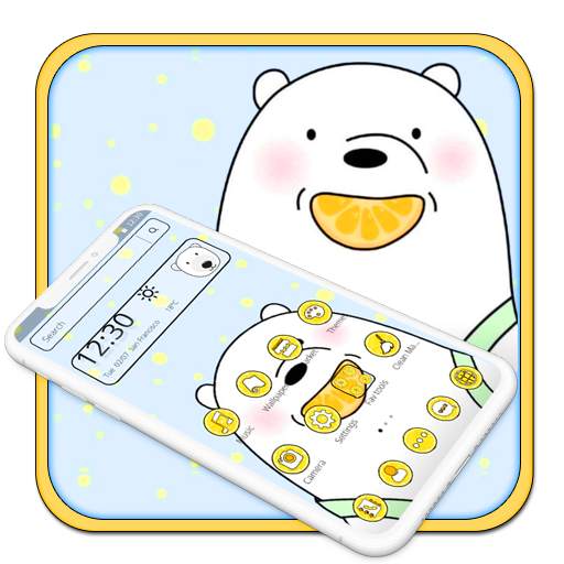 Cartoon Adorable Ice Bear Fruit Theme 1.1.2