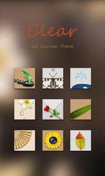 Clear GO Launcher Theme screenshot 1