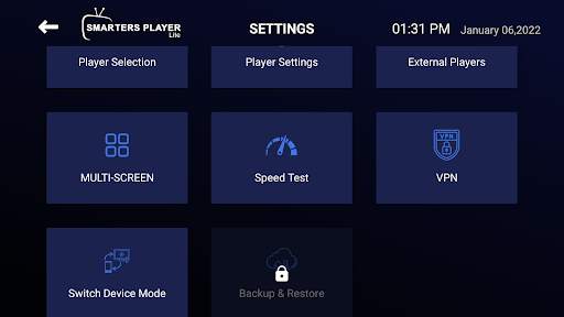 Smarters Player Lite screenshot 4