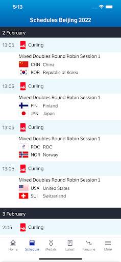 Olympics screenshot 3