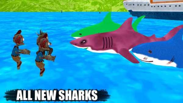 Angry Shark Attack 2018 - Zombie Hungry Games screenshot 5