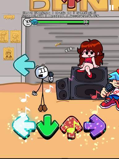 FNF Music Combat Stickman Mod screenshot 9