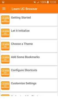 Learn UC Browser screenshot 1