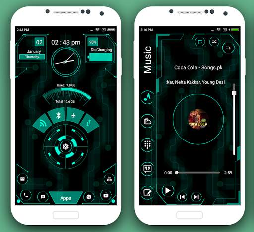 Innovatory Launcher 2021 - hitech homescreen screenshot 9