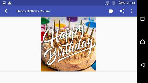 Happy Birthday Cousin screenshot 7