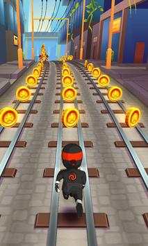 Subway Runner Ninja screenshot 3