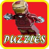 Puzzle lego avengers games logo