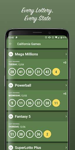 Daily Draws - Lottery Number App screenshot 1