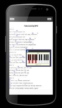 KPOP Piano Chord and Lyrics screenshot 2