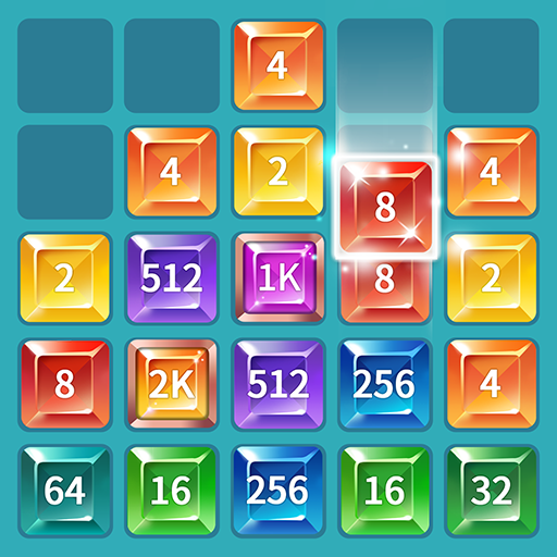Jewel Number Mania: Merge Puzzle icon