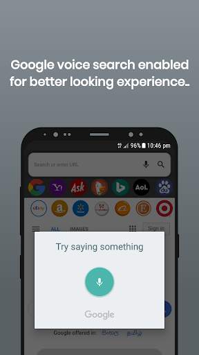 PVT Browser - Privacy web searching screenshot 3