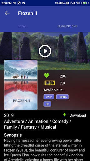 New Movie Downloader | 123 Movies Torrent-YTS 2020 screenshot 1