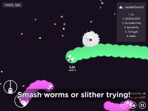 Worm.is: The Game 1 تصوير الشاشة