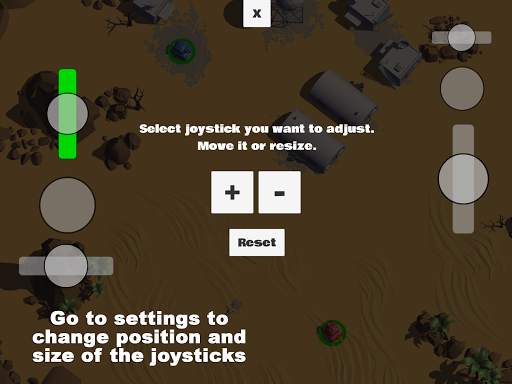 Tanks 3D for 2 players on 1 device - split screen screenshot 10