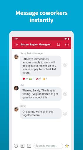 Crew Messaging and Scheduling screenshot 2