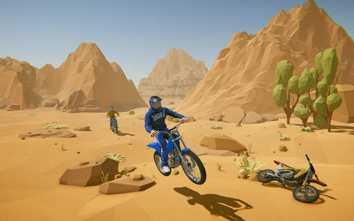 Tricky Bike Stunt Racing Games 2021-Free Bike Game screenshot 1