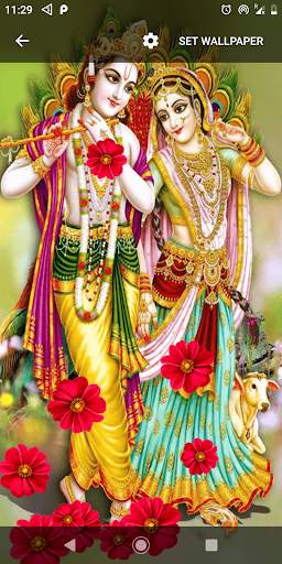 Radha Krishna Live Wallpaper screenshot 1