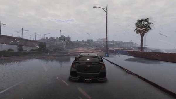 Driving Honda Civic Simulator screenshot 2