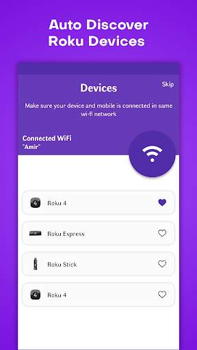 Remote   Cast for Roku Device & TV screenshot 1