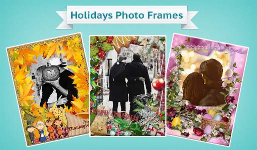 Magic Holiday Photo Frames 🎁 screenshot 4