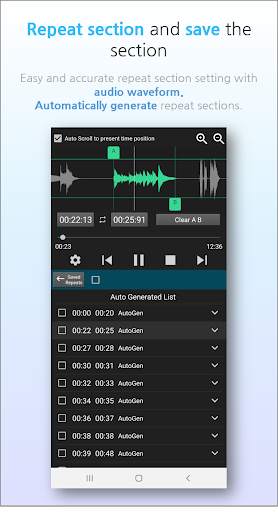 Music Player(AB Repeater) & Lyrics screenshot 5