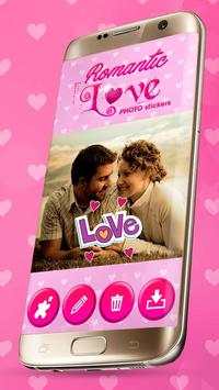 Romantic Love Photo Stickers screenshot 3