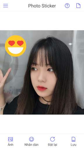 Chèn Sticker Lên Ảnh (Chèn Icon, Mặt Cười Vào Ảnh) screenshot 1