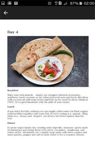 7 Days Diet Plan 2019 screenshot 5
