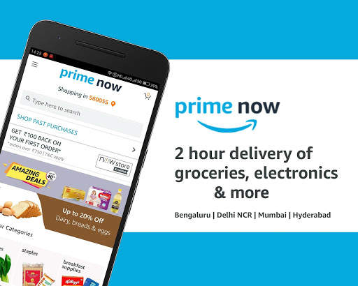 Amazon Prime Now screenshot 1