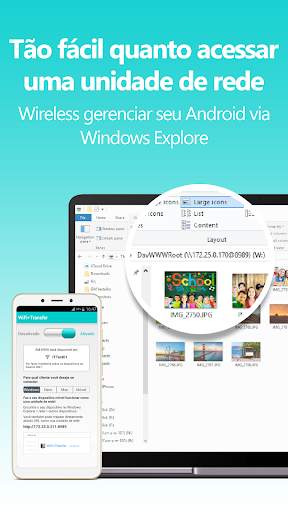 WiFi Transfer | Sync files & free space screenshot 2