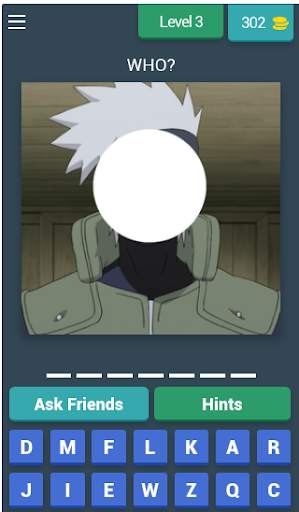 Ninja Anime: Guess the Characters Quiz Free Game screenshot 4
