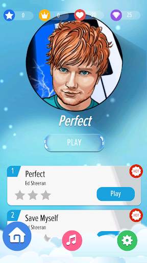 Ed Sheeran Piano Tiles New screenshot 1
