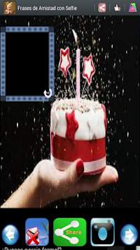 Felicitaciones con Foto Selfie screenshot 1