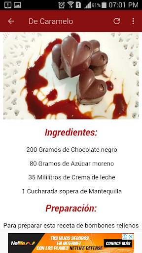 Bombones Caseros screenshot 4