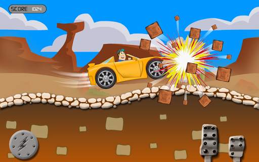 Speedy Hill Car Racing скриншот 10