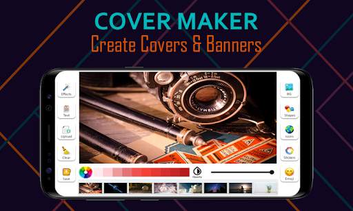 Cover Photo Maker - Banners & Thumbnails Designer screenshot 1