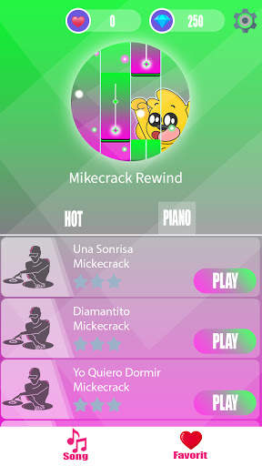Mikecrack Piano Tiles screenshot 1