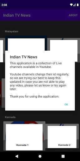 India News TV channels - Malayalam, Tamil, Kannada screenshot 2