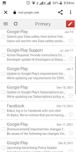 All mail in one app Pro screenshot 2