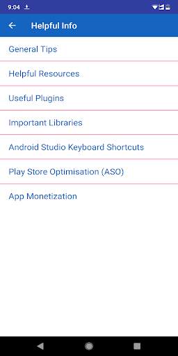 Learn Android App Development: Tutorials screenshot 5