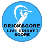 CRICKSCORE 2019 | LIVE SCORE, MATCH SCHEDULE, NEWS 1.3