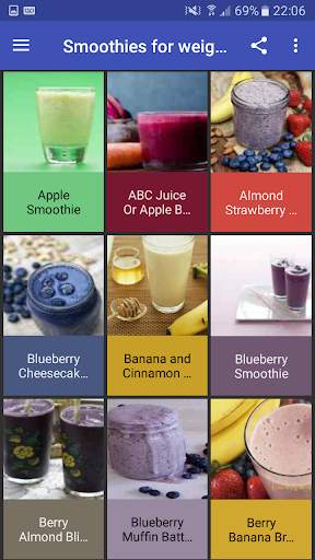 Smoothies for weight loss screenshot 2